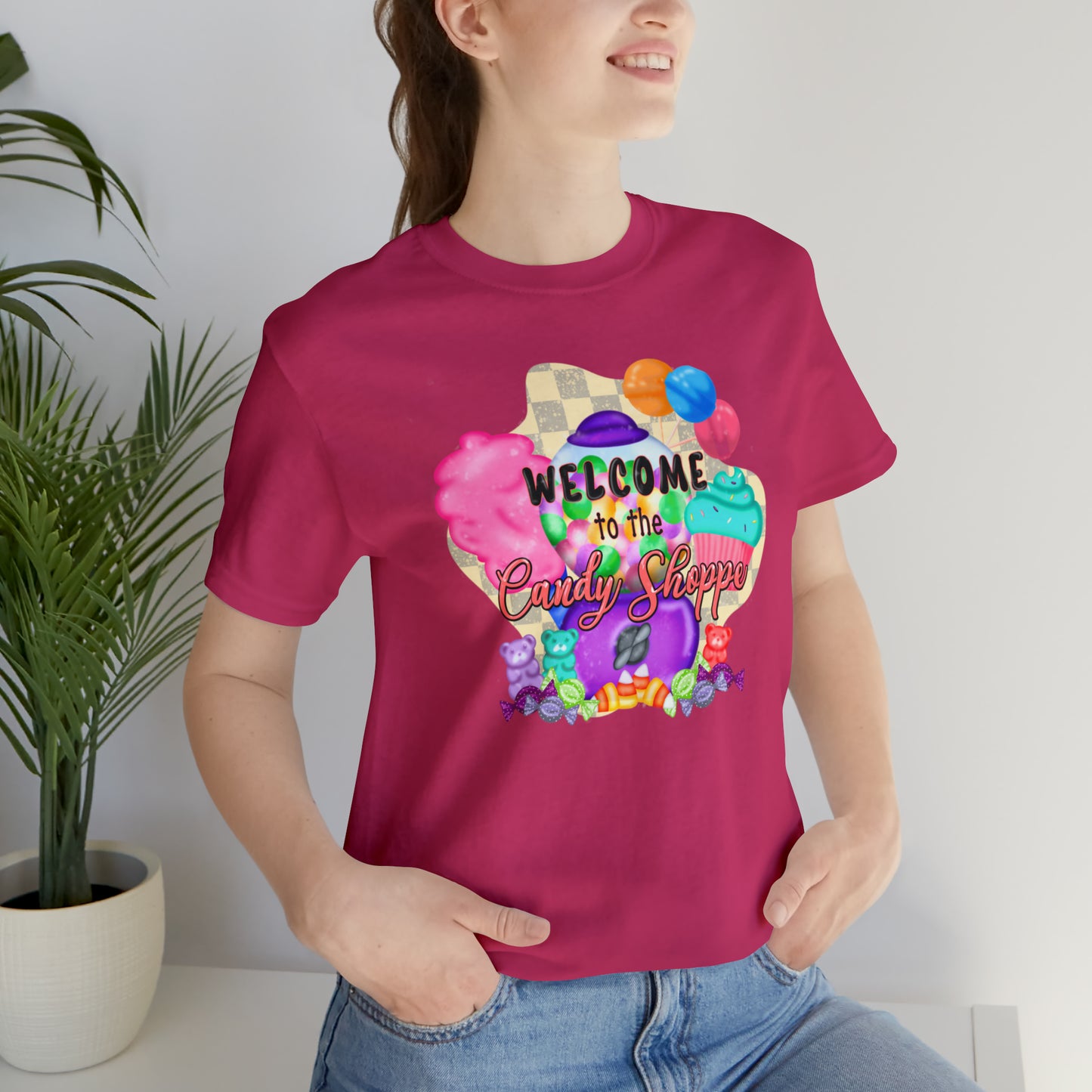 Candy Shop - Unisex Jersey Short Sleeve Tee