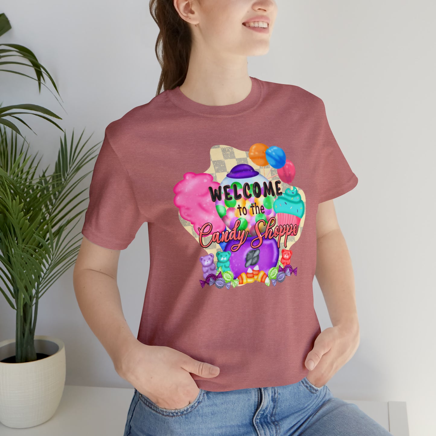 Candy Shop - Unisex Jersey Short Sleeve Tee