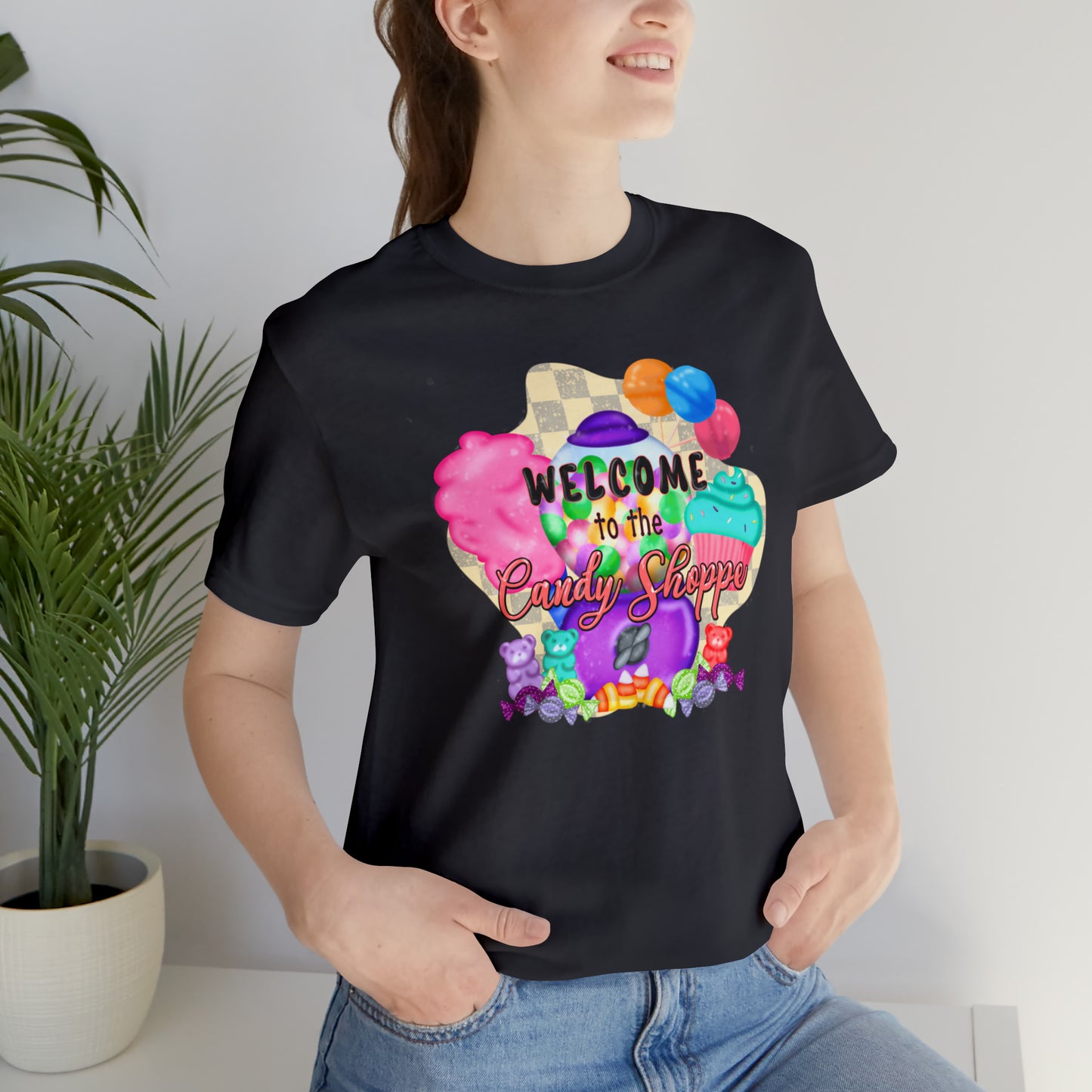 Candy Shop - Unisex Jersey Short Sleeve Tee