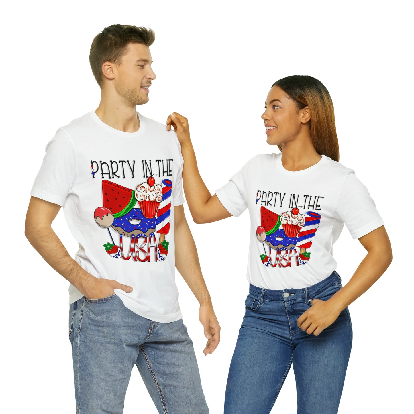 Party In The USA - Unisex Jersey Short Sleeve Tee