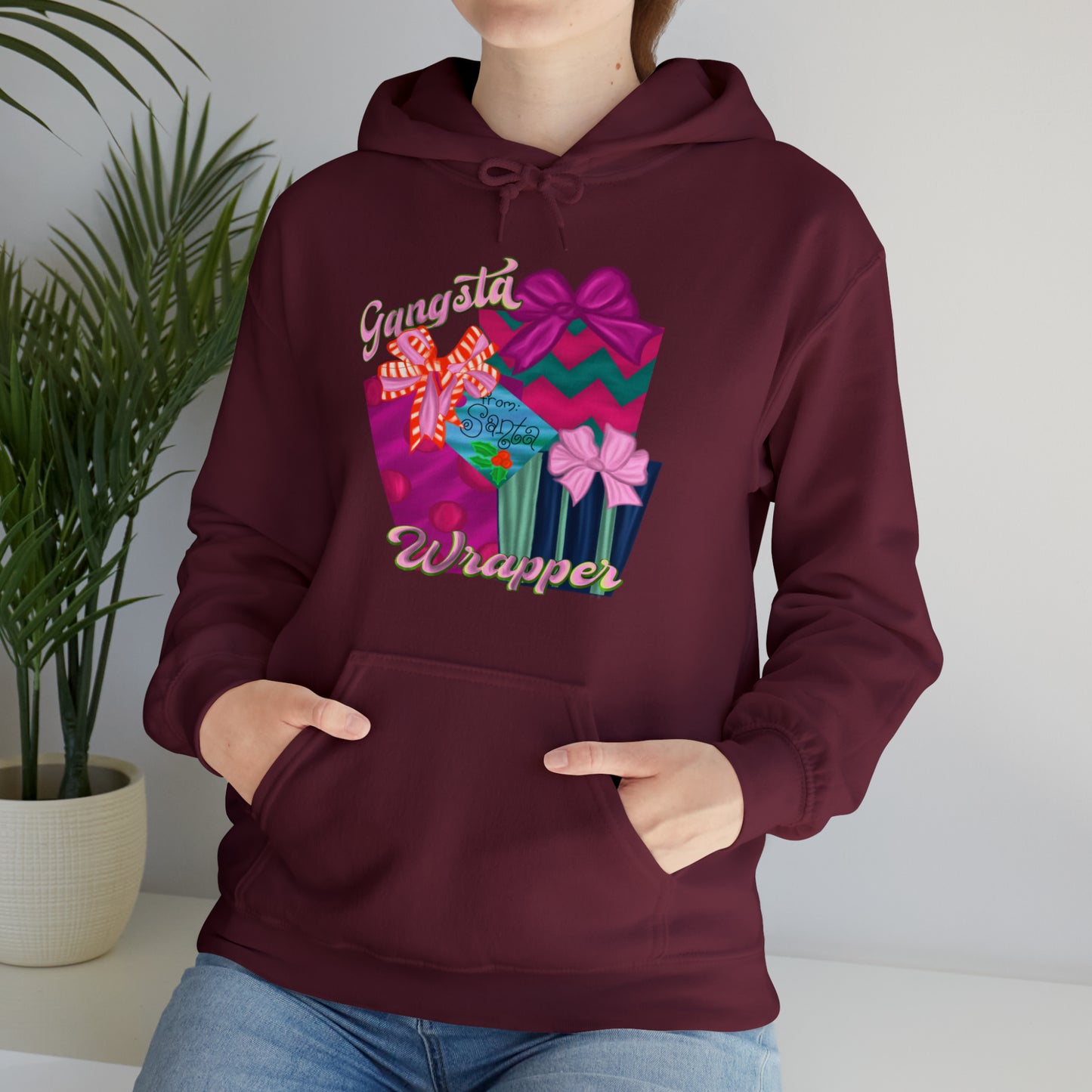 Gangsta Wrapper - Unisex Heavy Blend™ Hooded Sweatshirt