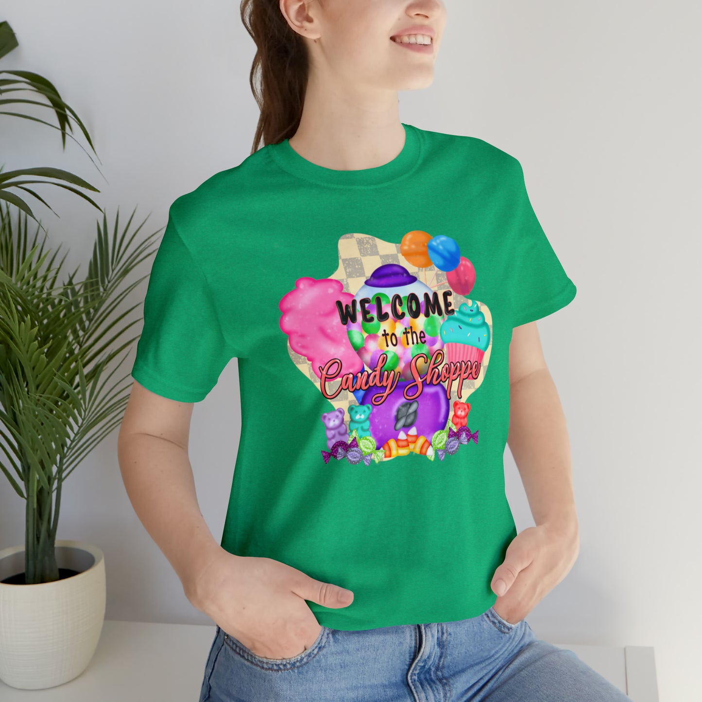 Candy Shop - Unisex Jersey Short Sleeve Tee