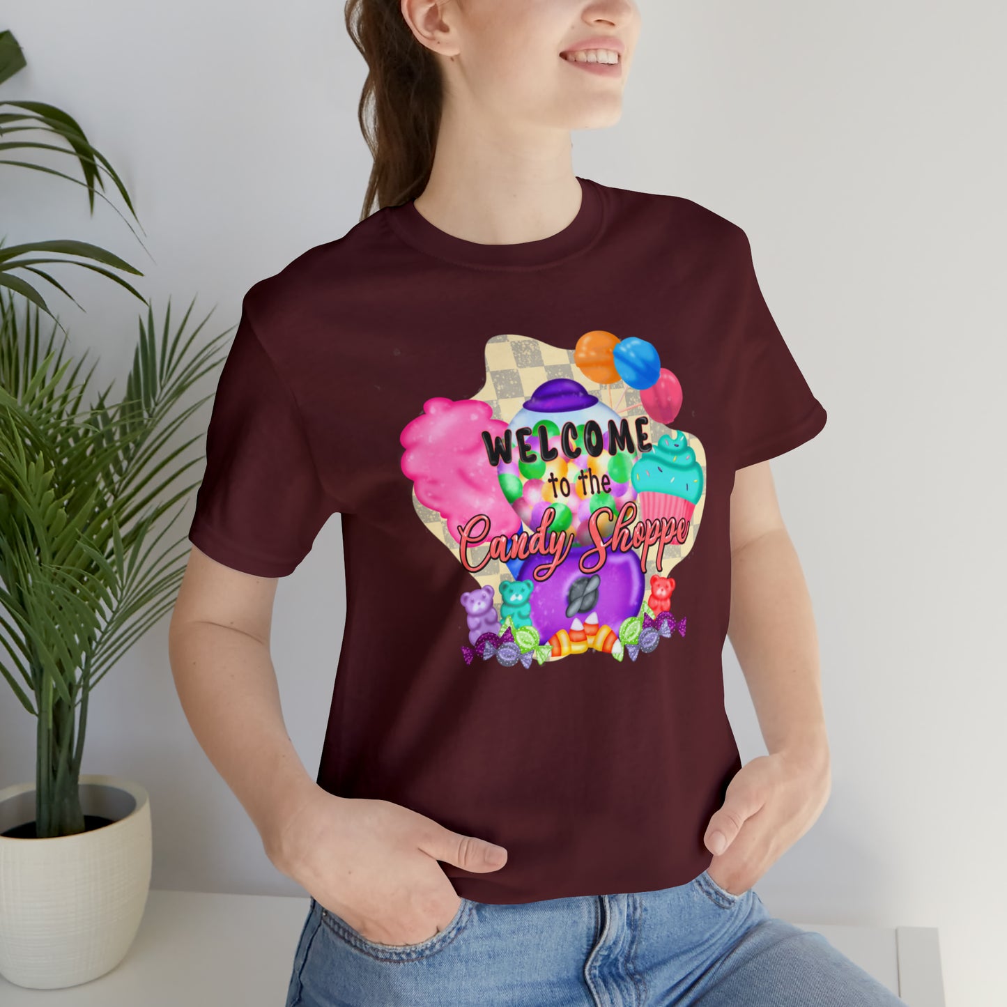 Candy Shop - Unisex Jersey Short Sleeve Tee