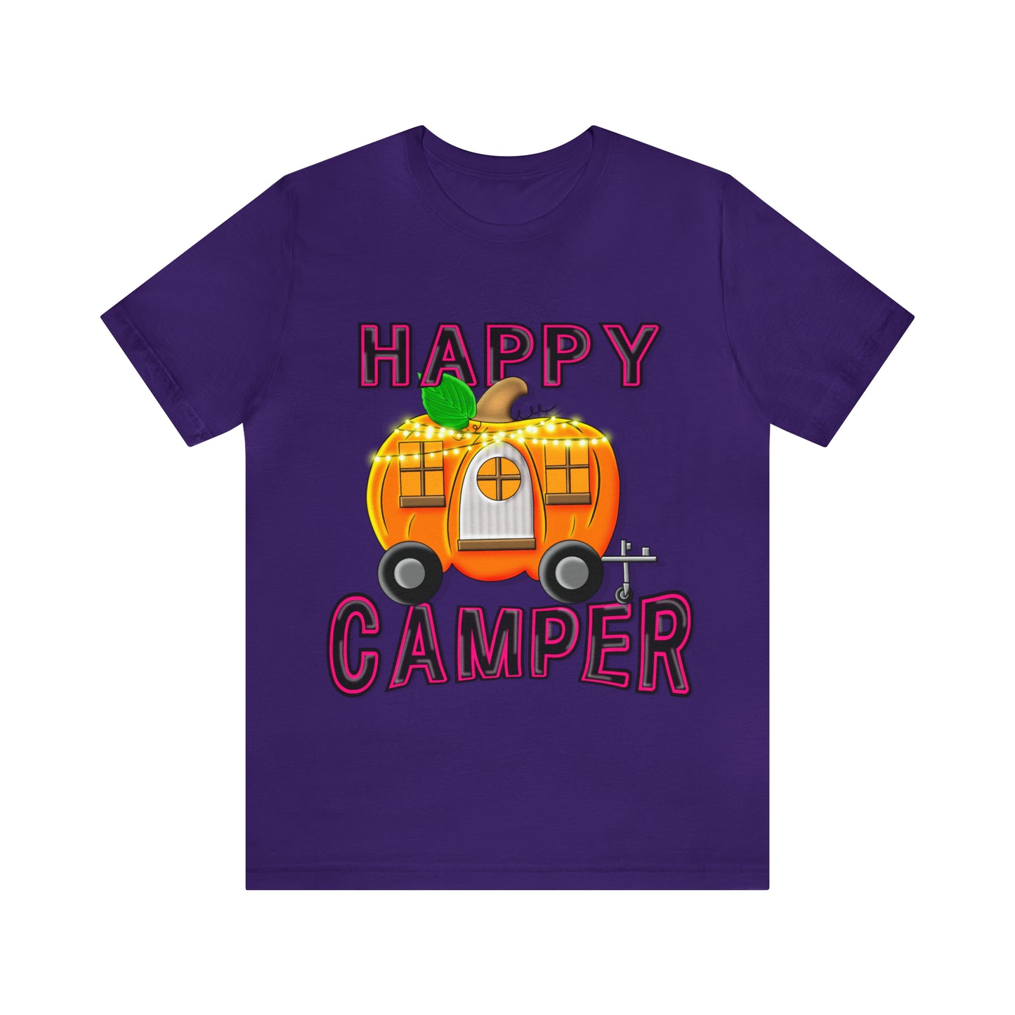 Happy Camper - Unisex Jersey Short Sleeve Tee
