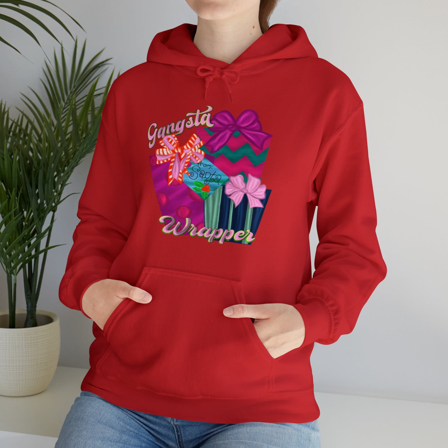 Gangsta Wrapper - Unisex Heavy Blend™ Hooded Sweatshirt