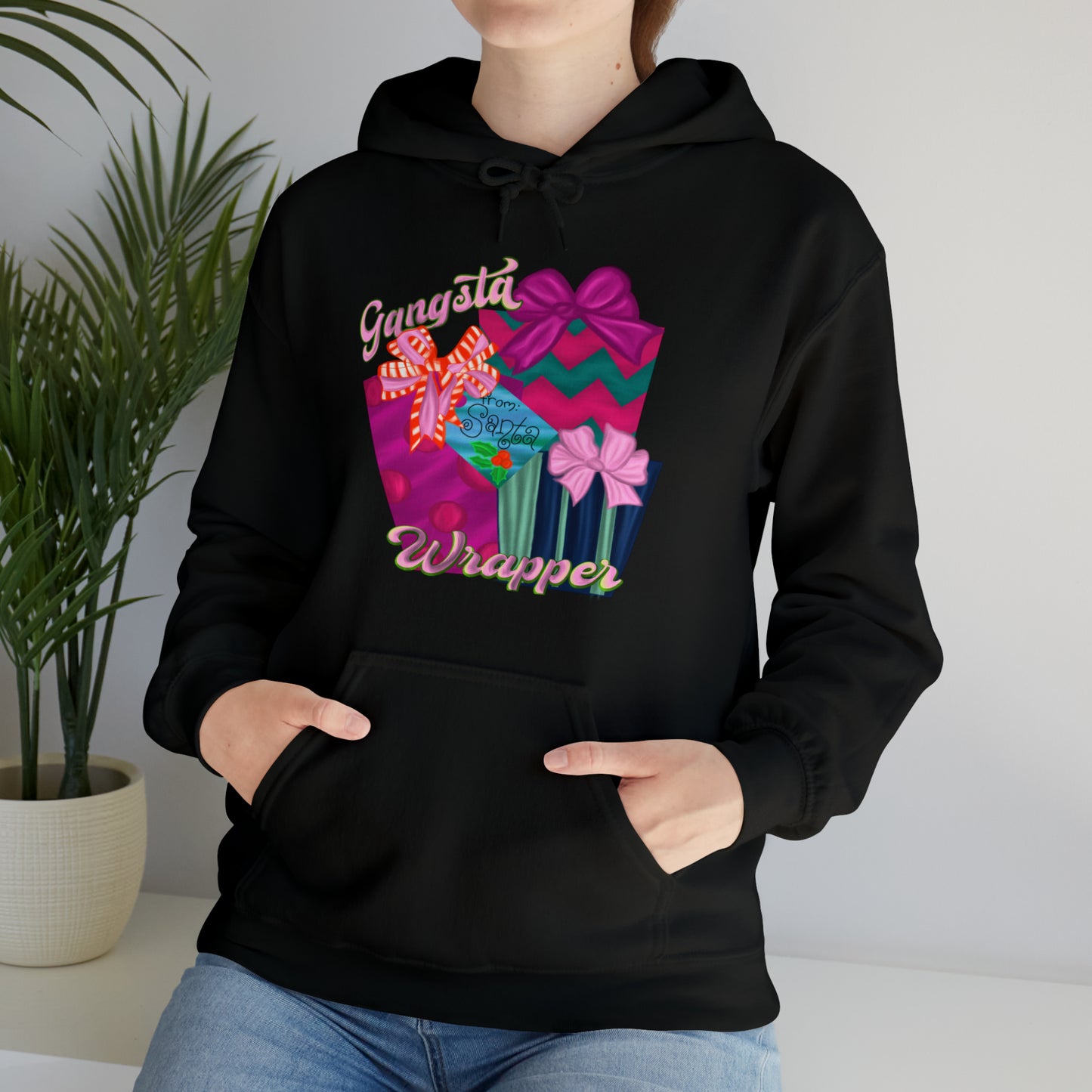 Gangsta Wrapper - Unisex Heavy Blend™ Hooded Sweatshirt