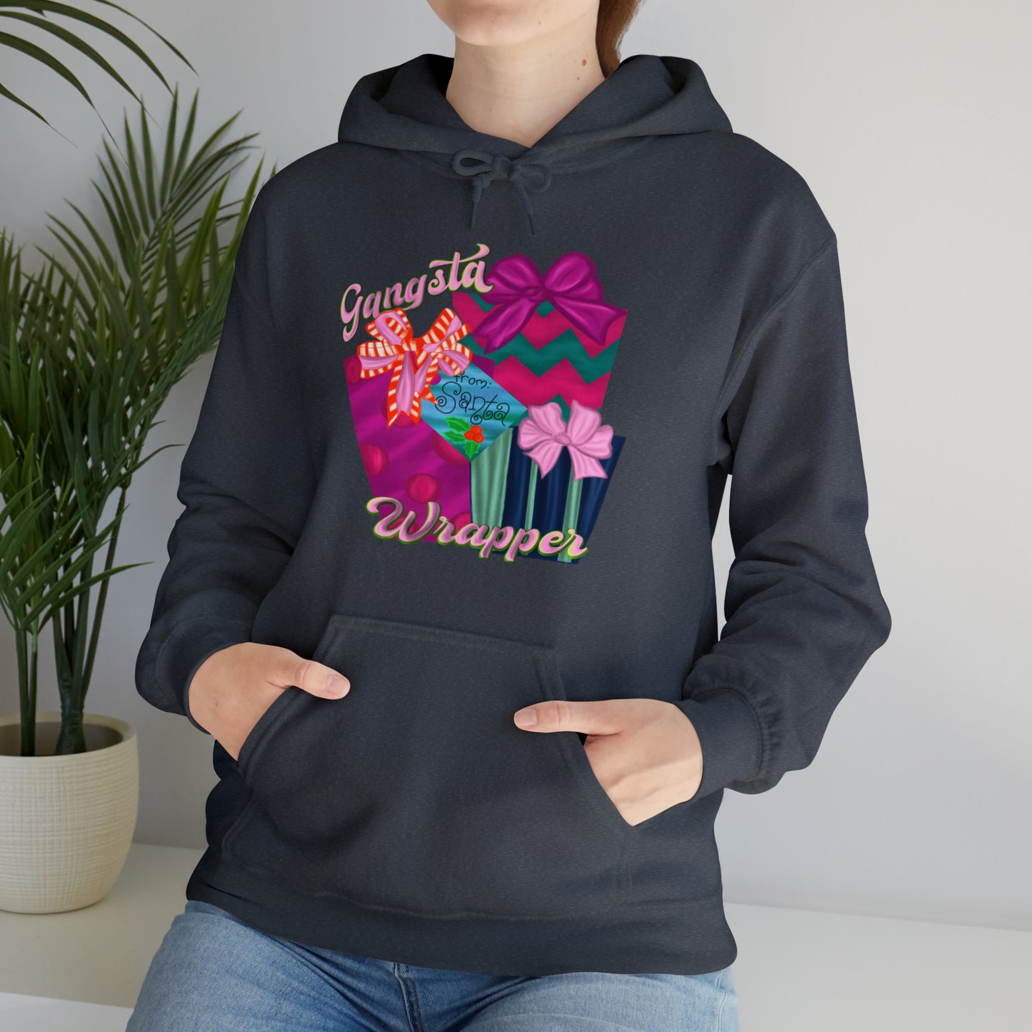 Gangsta Wrapper - Unisex Heavy Blend™ Hooded Sweatshirt