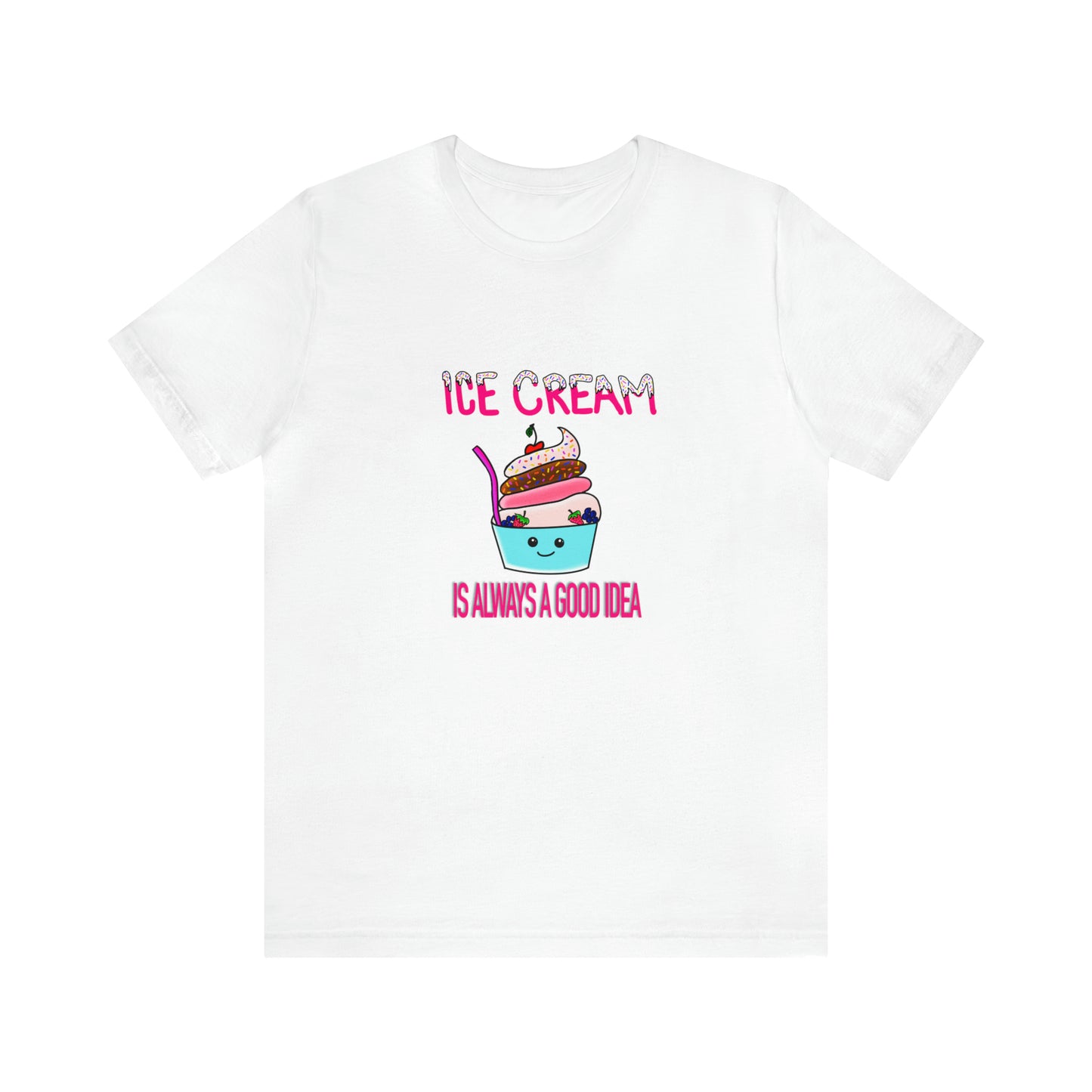 Ice Cream - Unisex Jersey Short Sleeve Tee