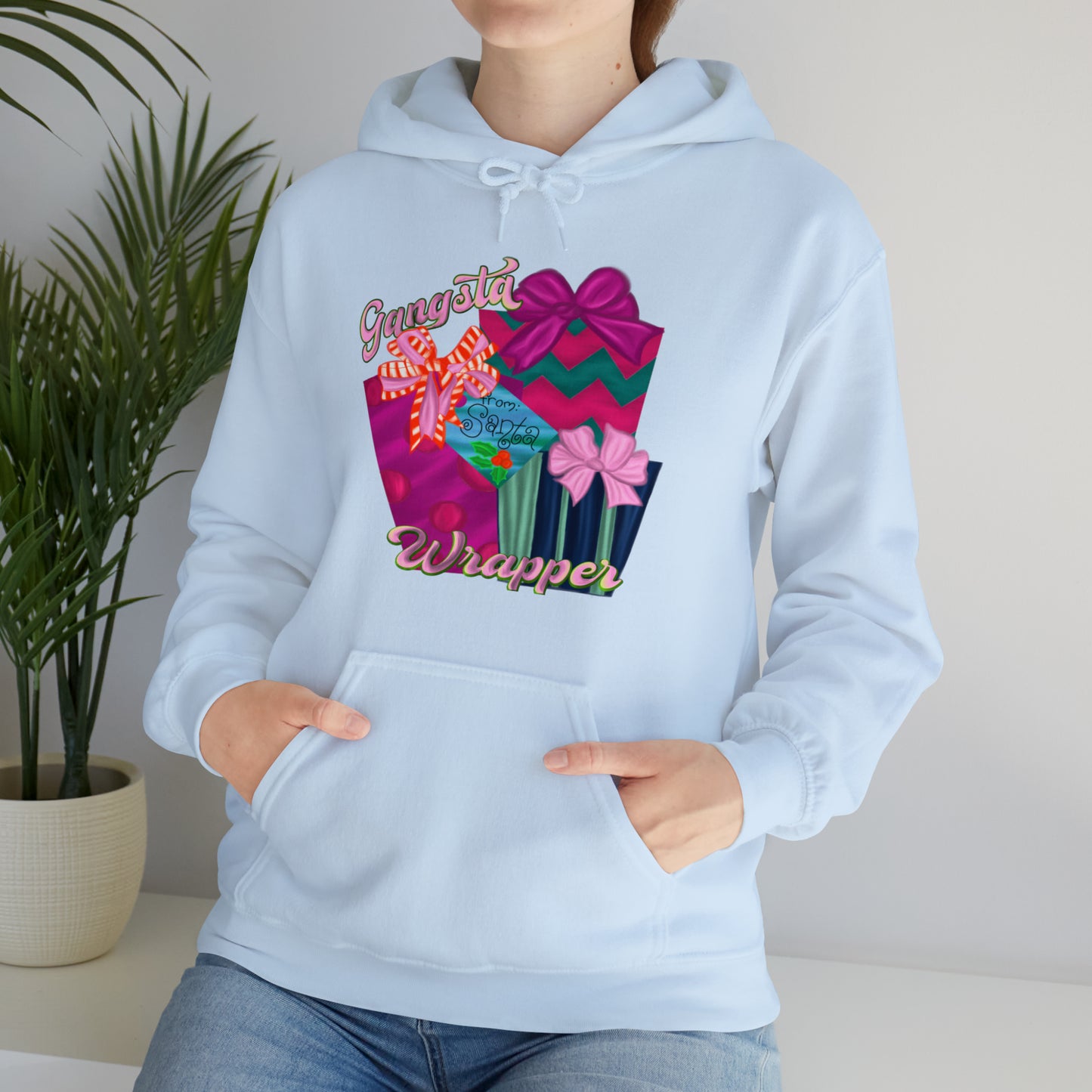 Gangsta Wrapper - Unisex Heavy Blend™ Hooded Sweatshirt
