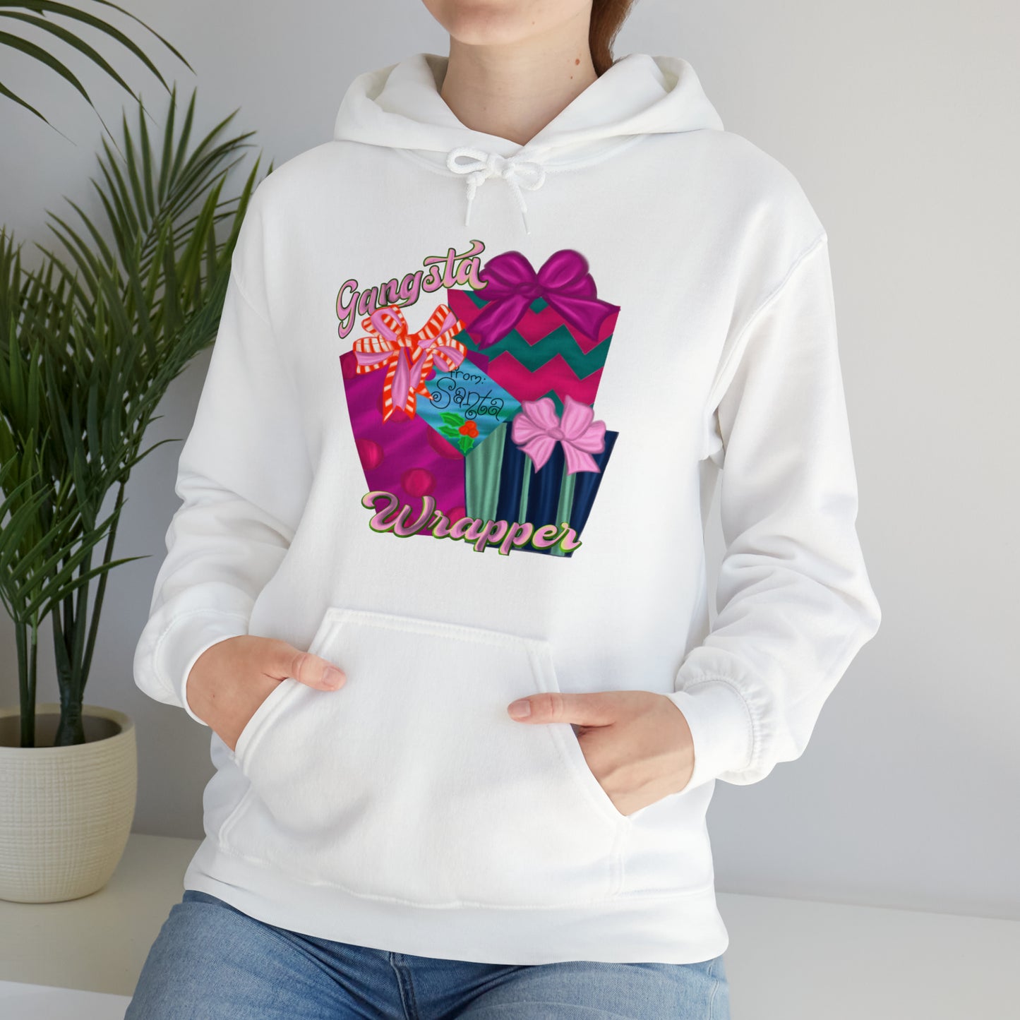 Gangsta Wrapper - Unisex Heavy Blend™ Hooded Sweatshirt