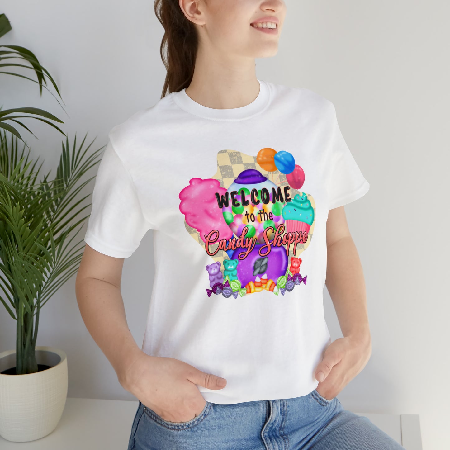 Candy Shop - Unisex Jersey Short Sleeve Tee