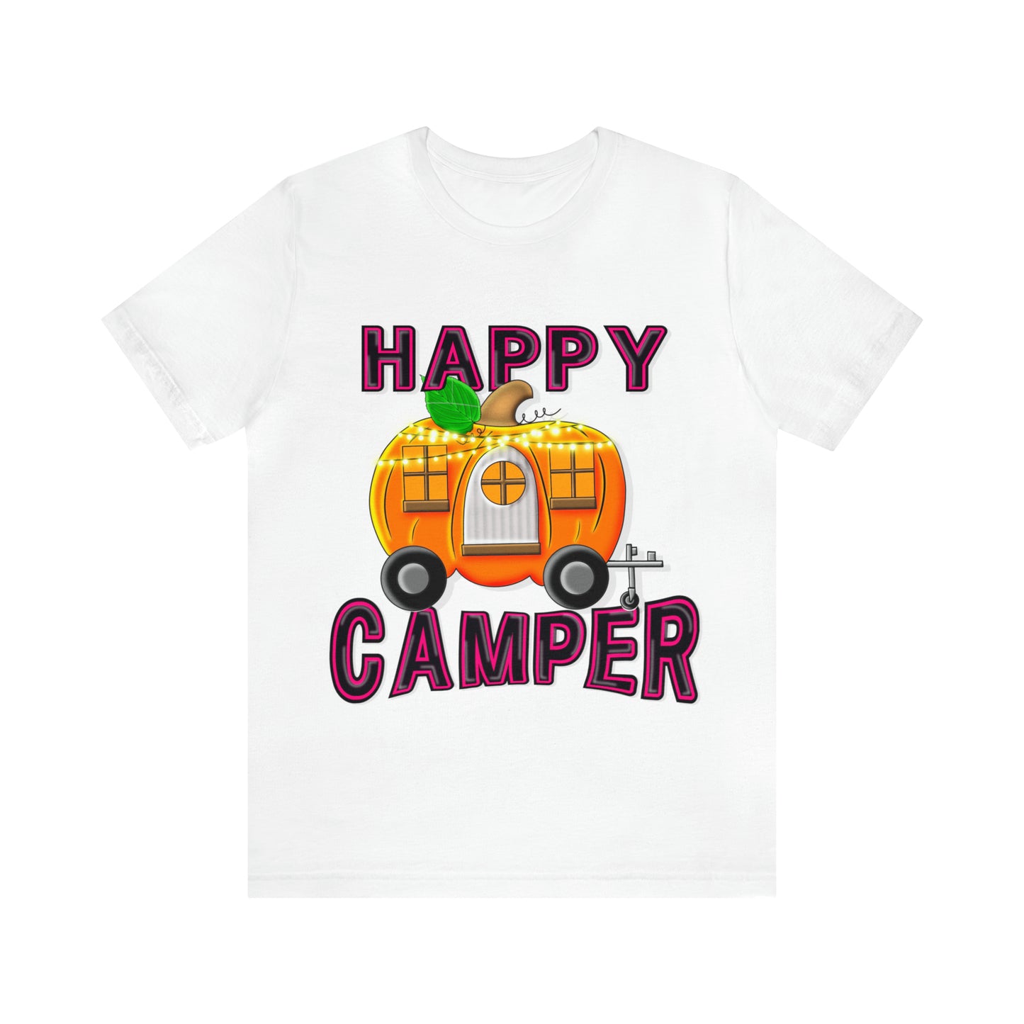 Happy Camper - Unisex Jersey Short Sleeve Tee