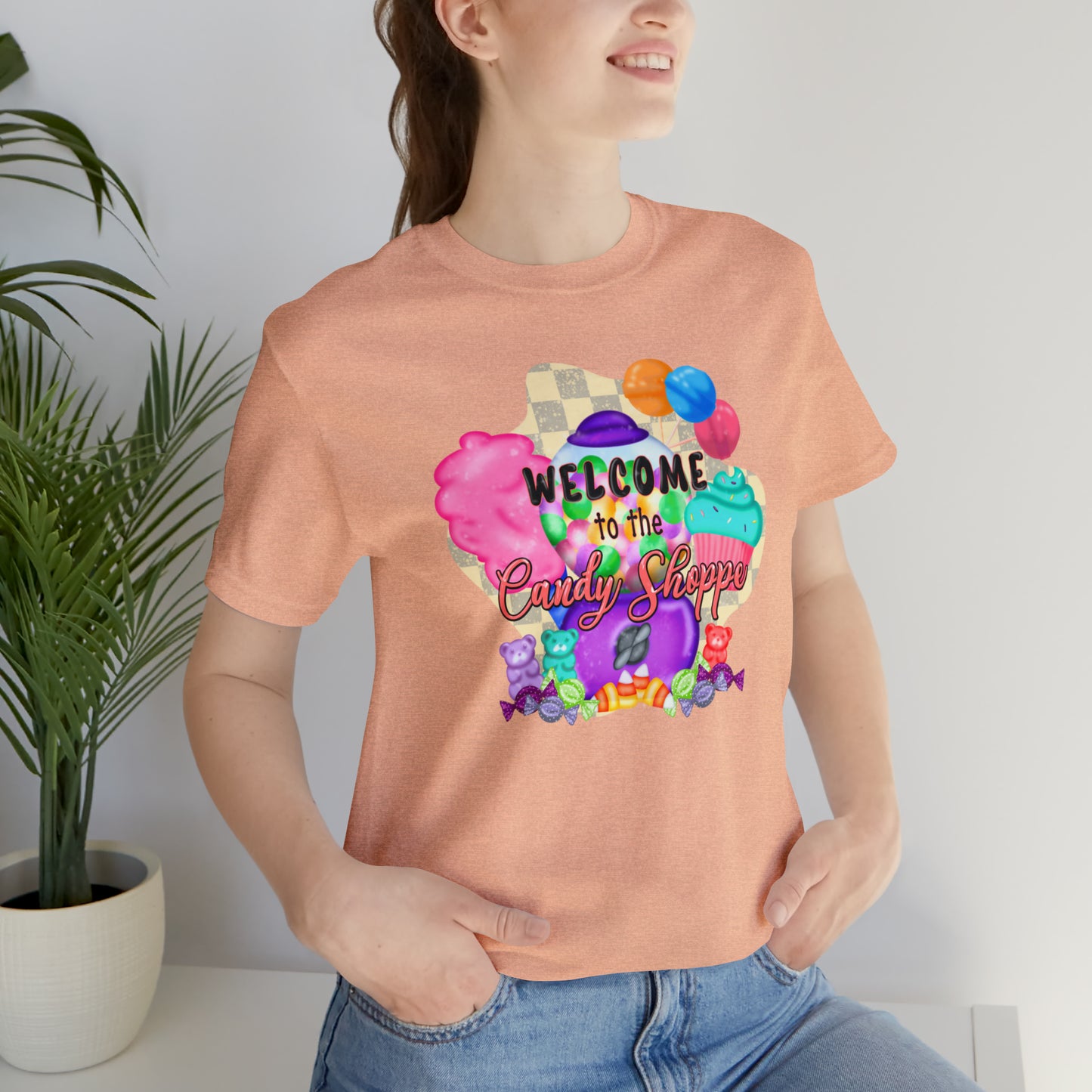 Candy Shop - Unisex Jersey Short Sleeve Tee