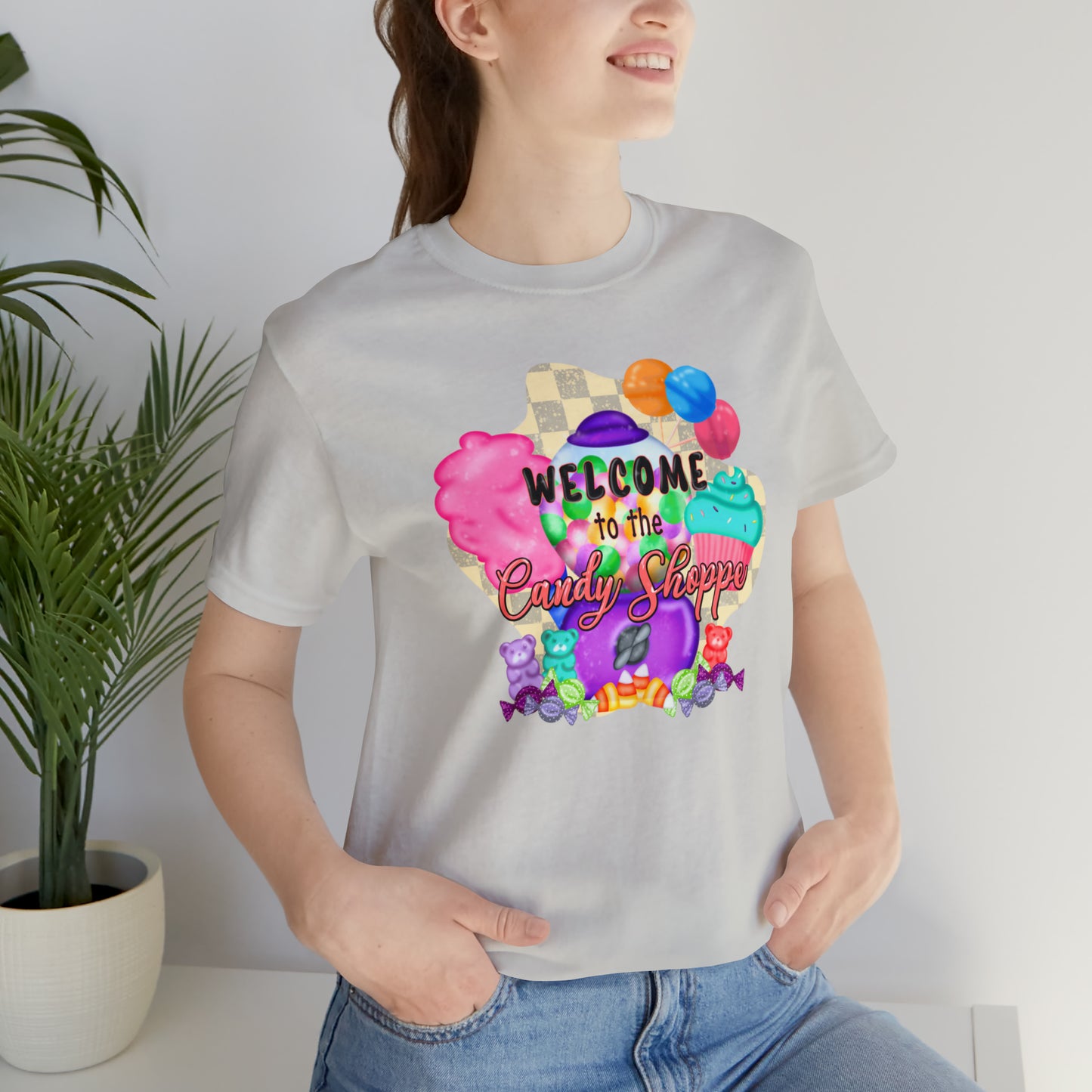 Candy Shop - Unisex Jersey Short Sleeve Tee
