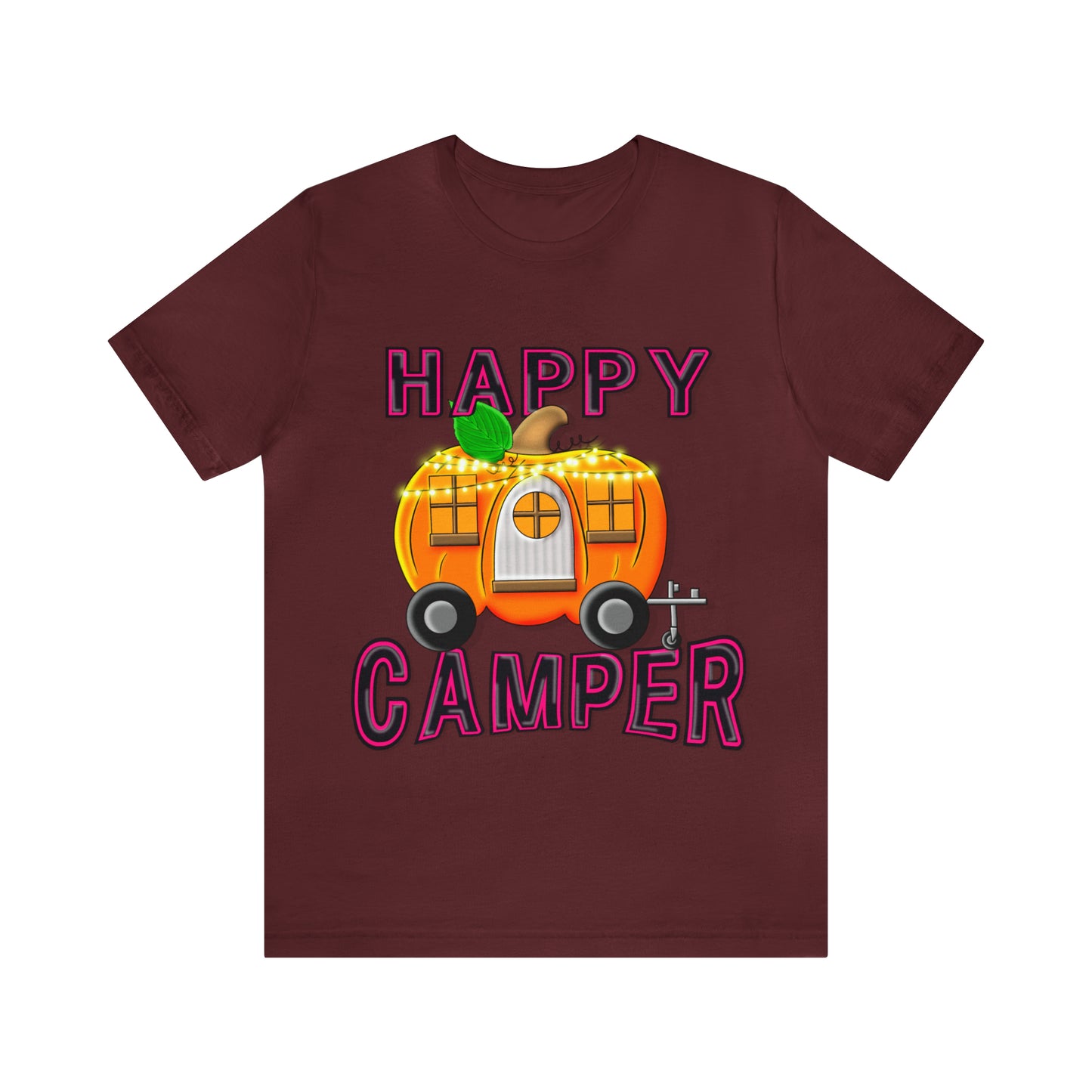 Happy Camper - Unisex Jersey Short Sleeve Tee