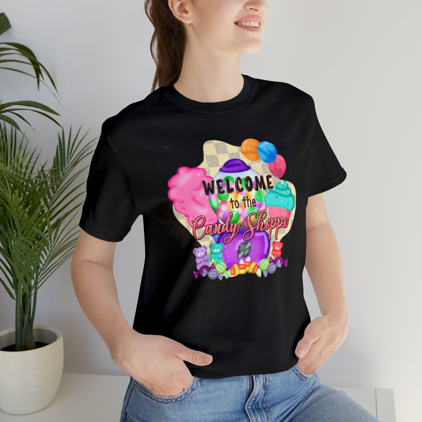 Candy Shop - Unisex Jersey Short Sleeve Tee