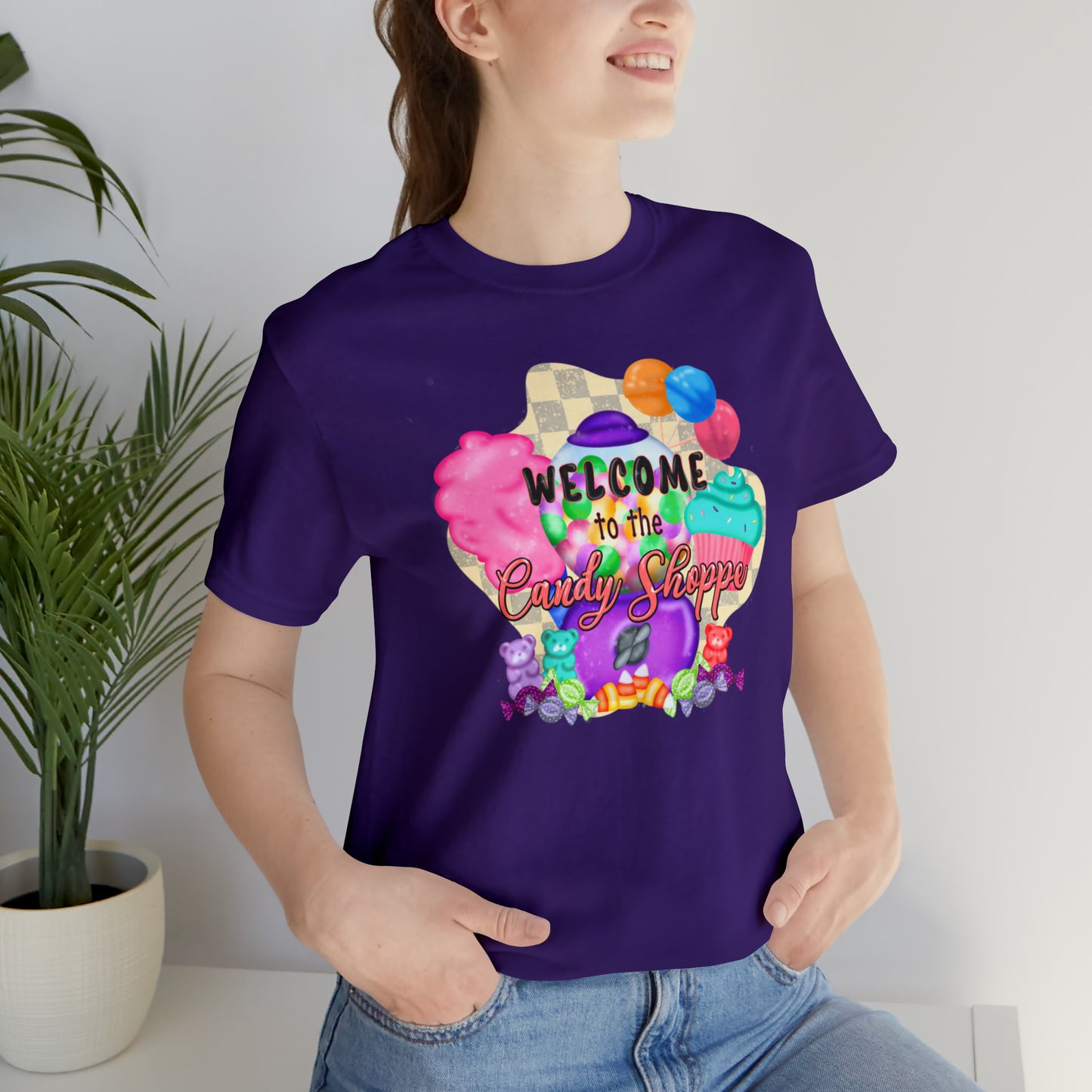 Candy Shop - Unisex Jersey Short Sleeve Tee