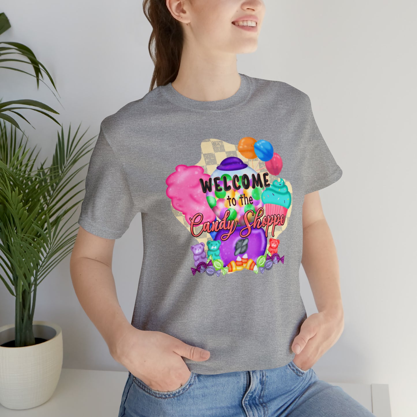 Candy Shop - Unisex Jersey Short Sleeve Tee