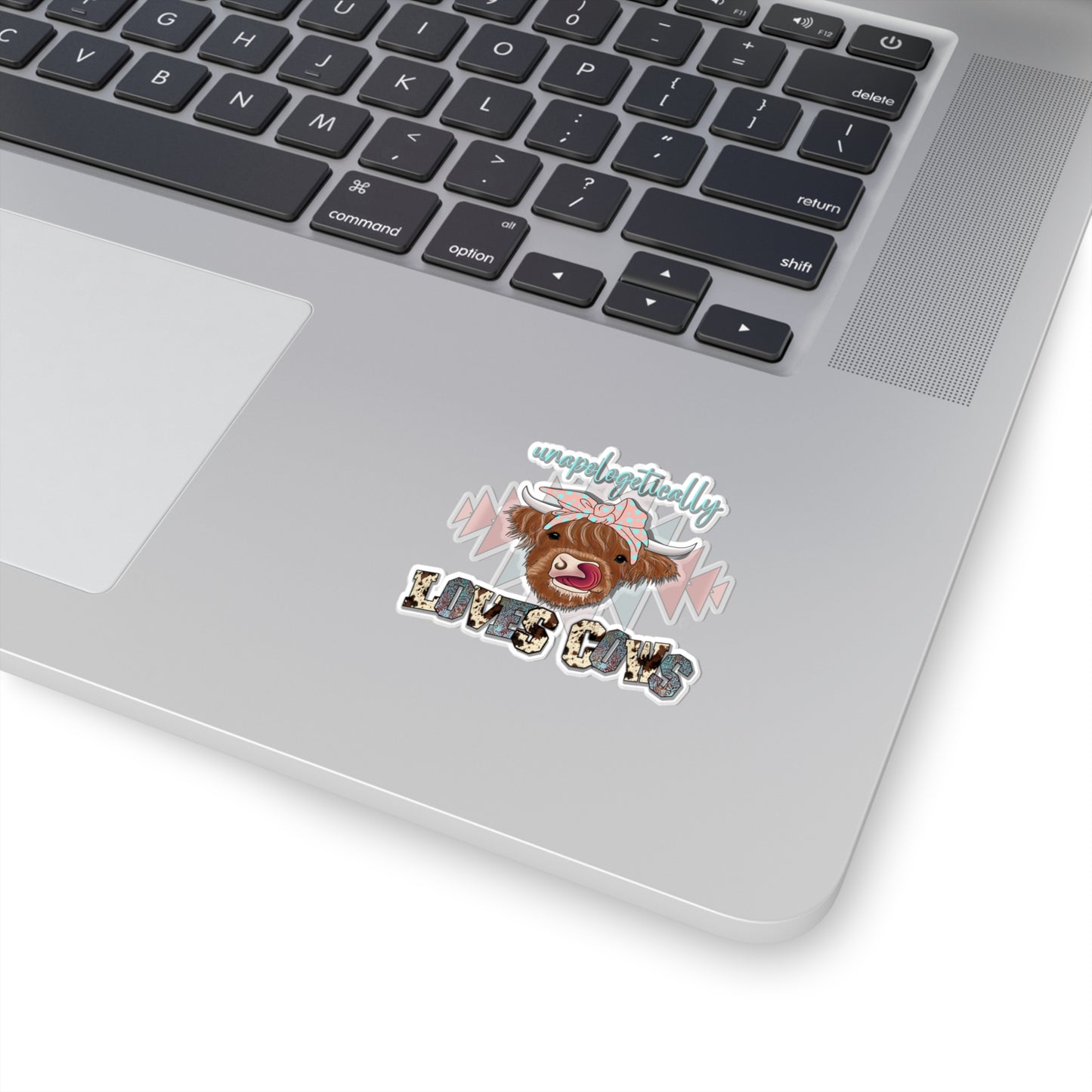 Unapologetically Loves Cows - Kiss-Cut Stickers