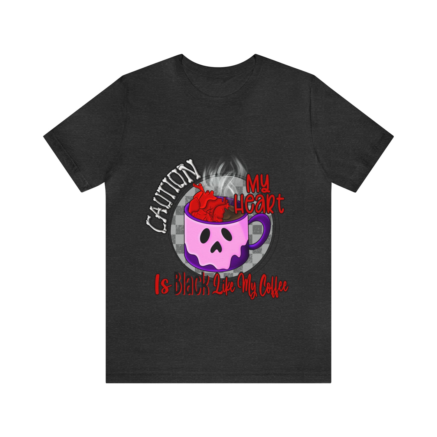 Caution - Unisex Jersey Short Sleeve Tee