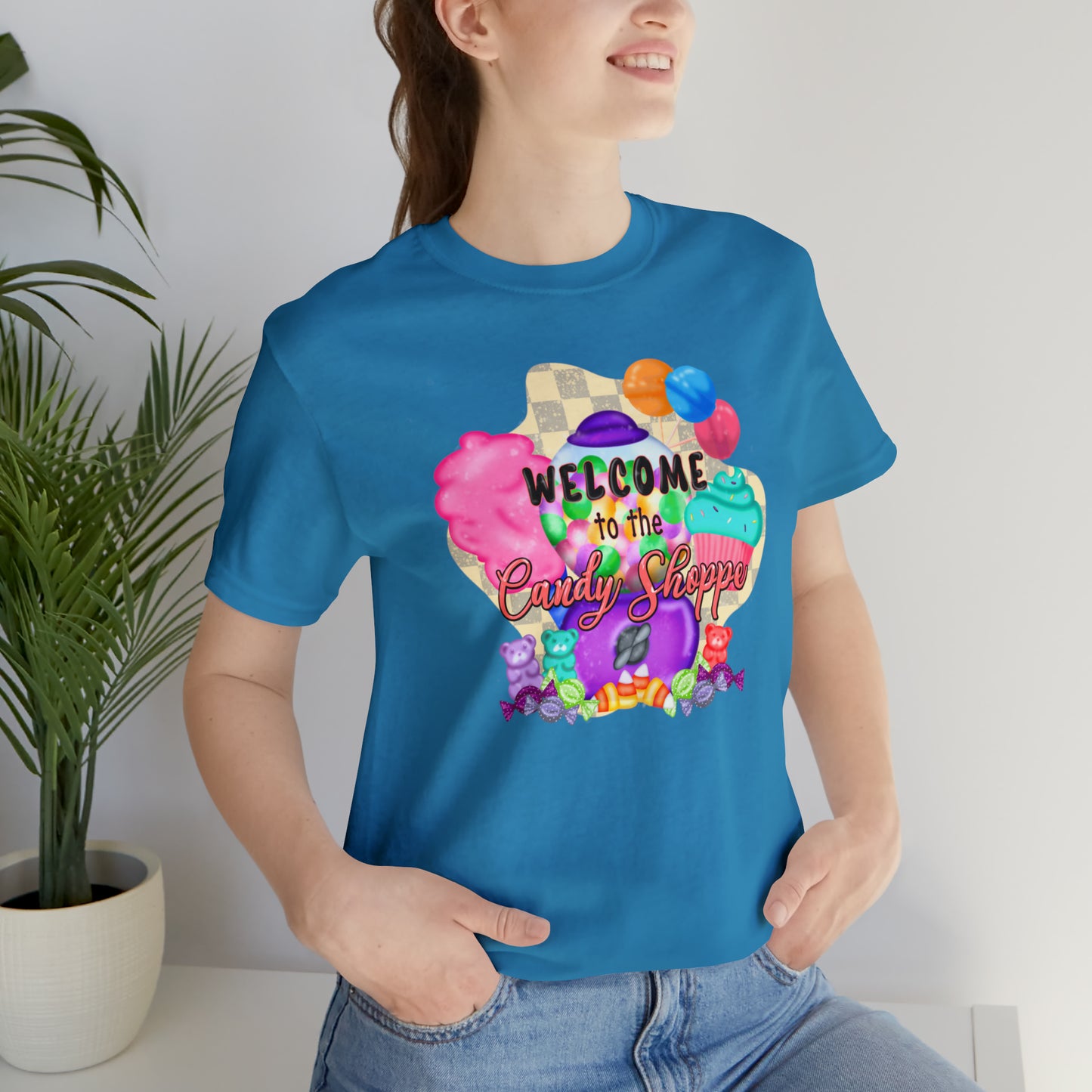 Candy Shop - Unisex Jersey Short Sleeve Tee