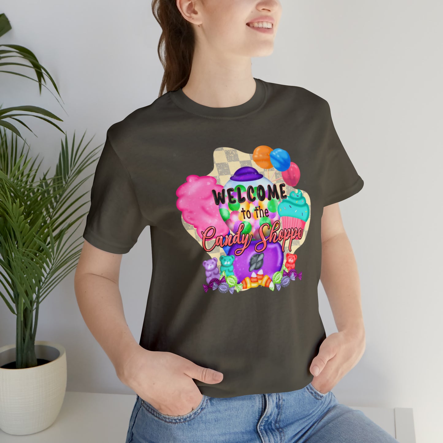 Candy Shop - Unisex Jersey Short Sleeve Tee
