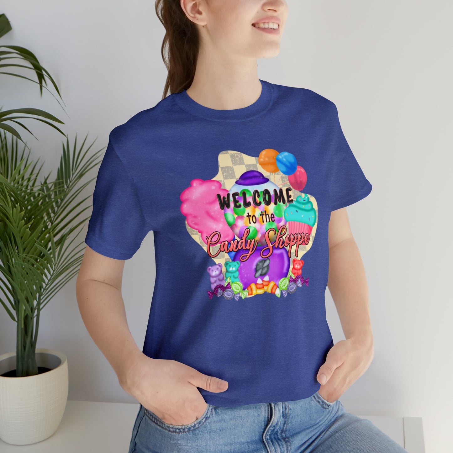 Candy Shop - Unisex Jersey Short Sleeve Tee
