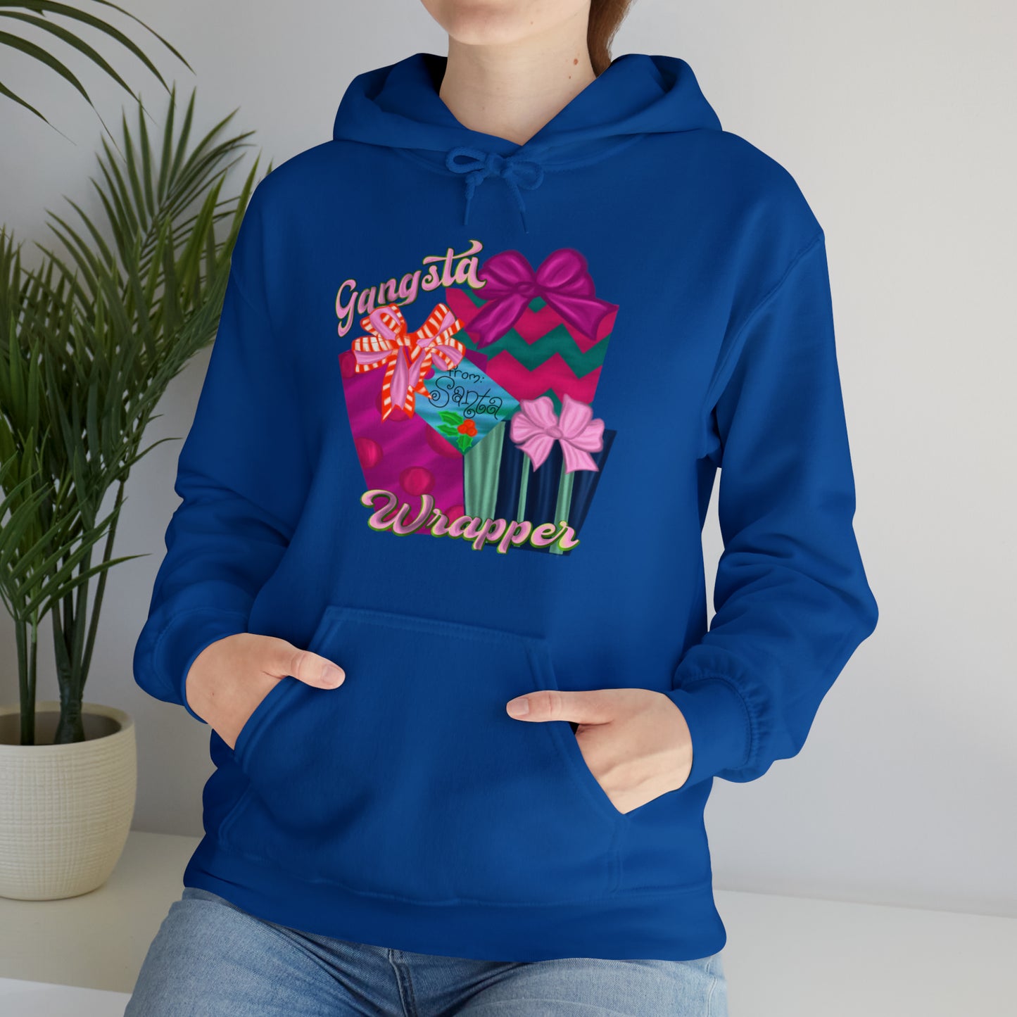 Gangsta Wrapper - Unisex Heavy Blend™ Hooded Sweatshirt