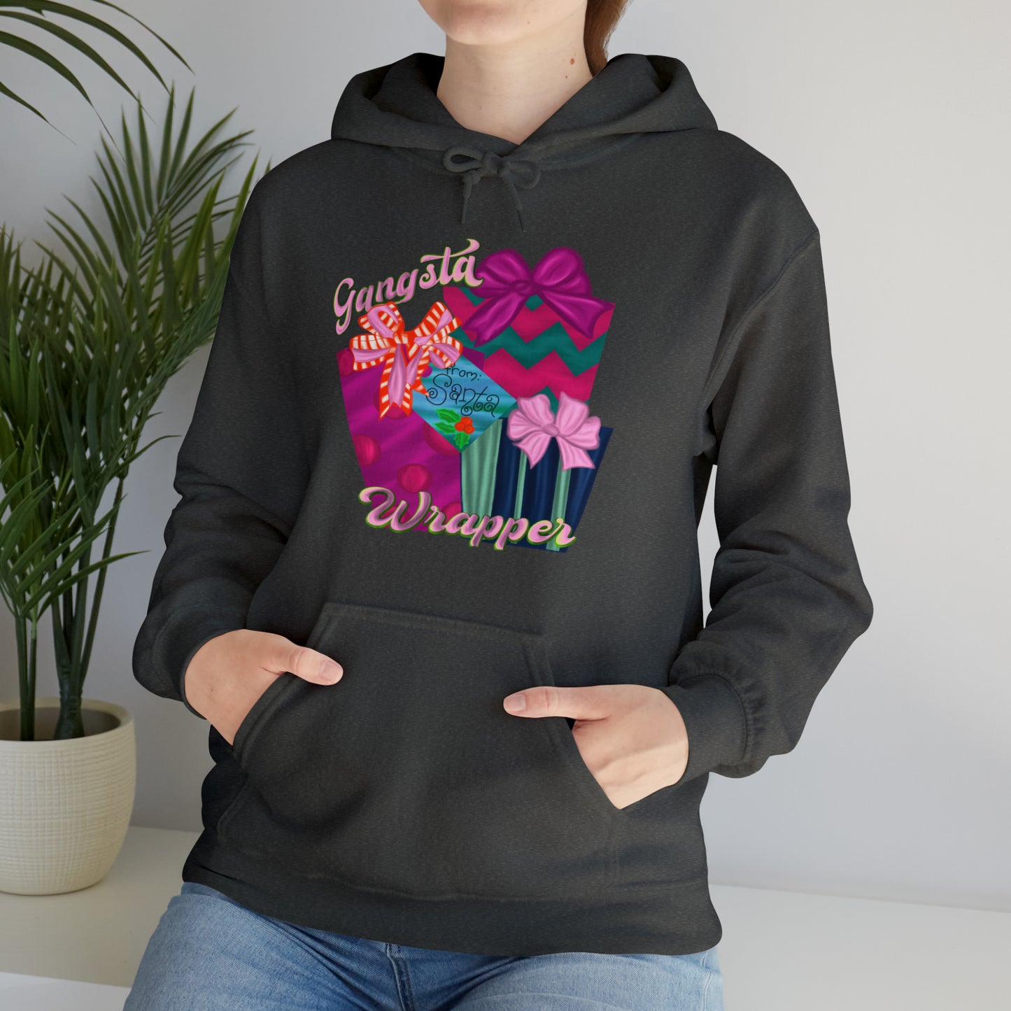 Gangsta Wrapper - Unisex Heavy Blend™ Hooded Sweatshirt
