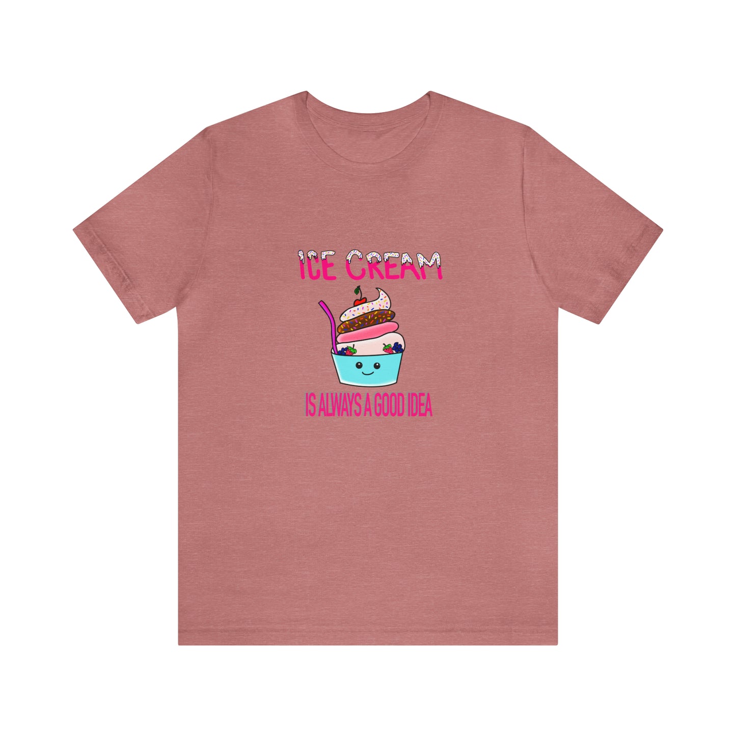 Ice Cream - Unisex Jersey Short Sleeve Tee