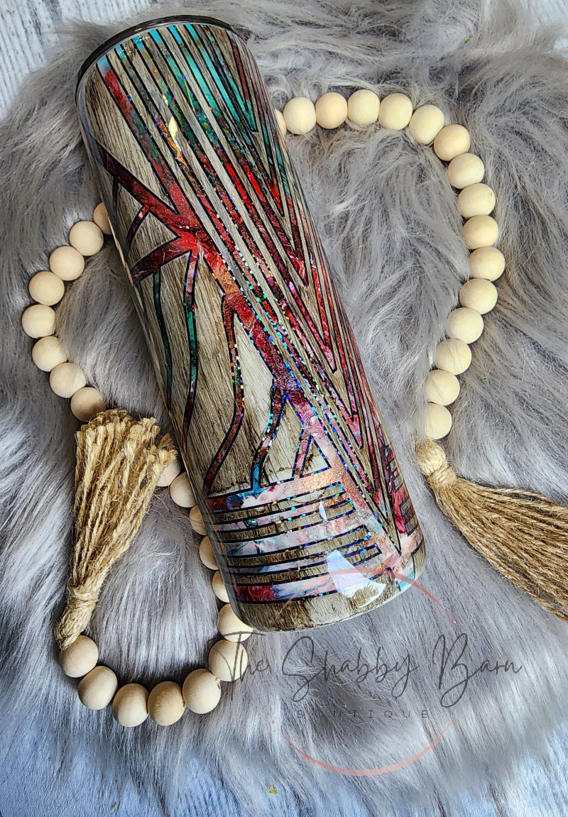 Tiki Shattered Glass