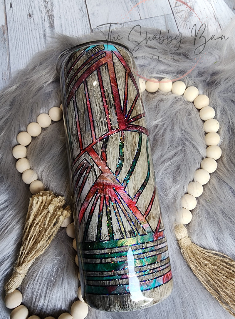 Tiki Shattered Glass