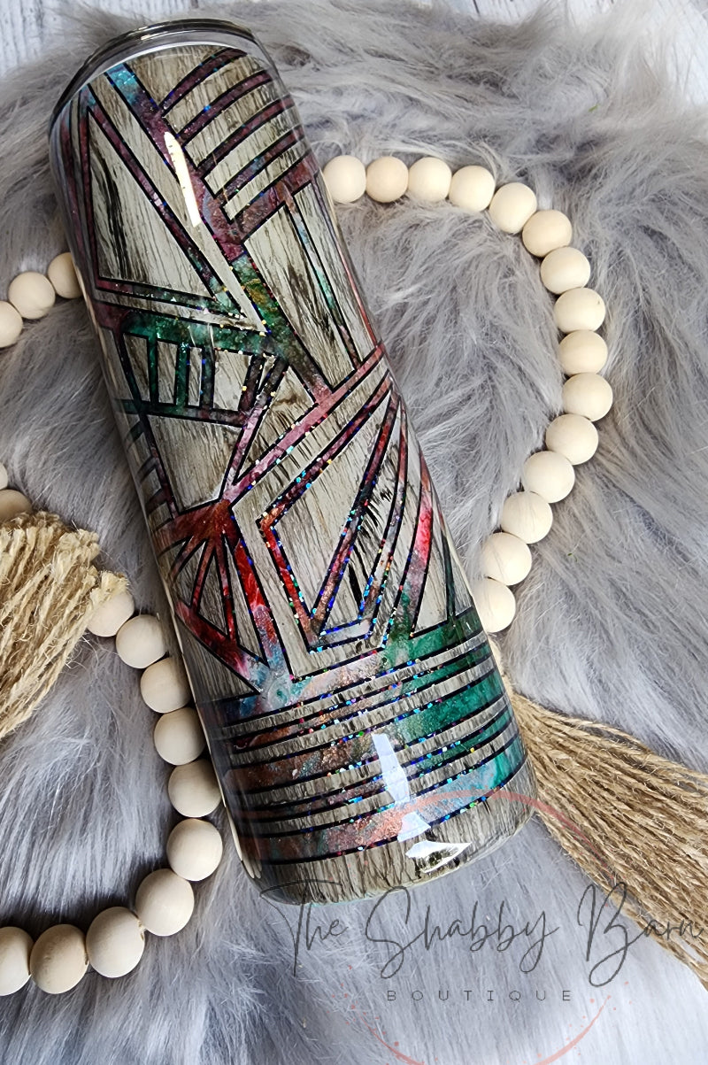 Tiki Shattered Glass