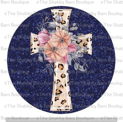 Cross with Flowers
