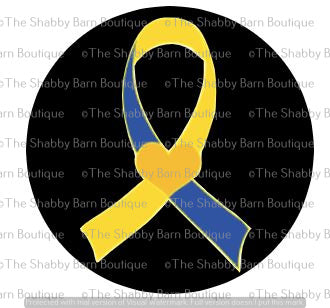 Down Syndrome Heart Ribbon