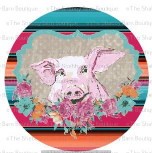 Floral Pig