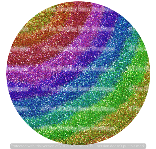 Glitter Rainbow