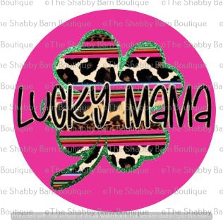 Lucky Mama Serape Clover
