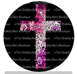 Multi Color Leopard Cross