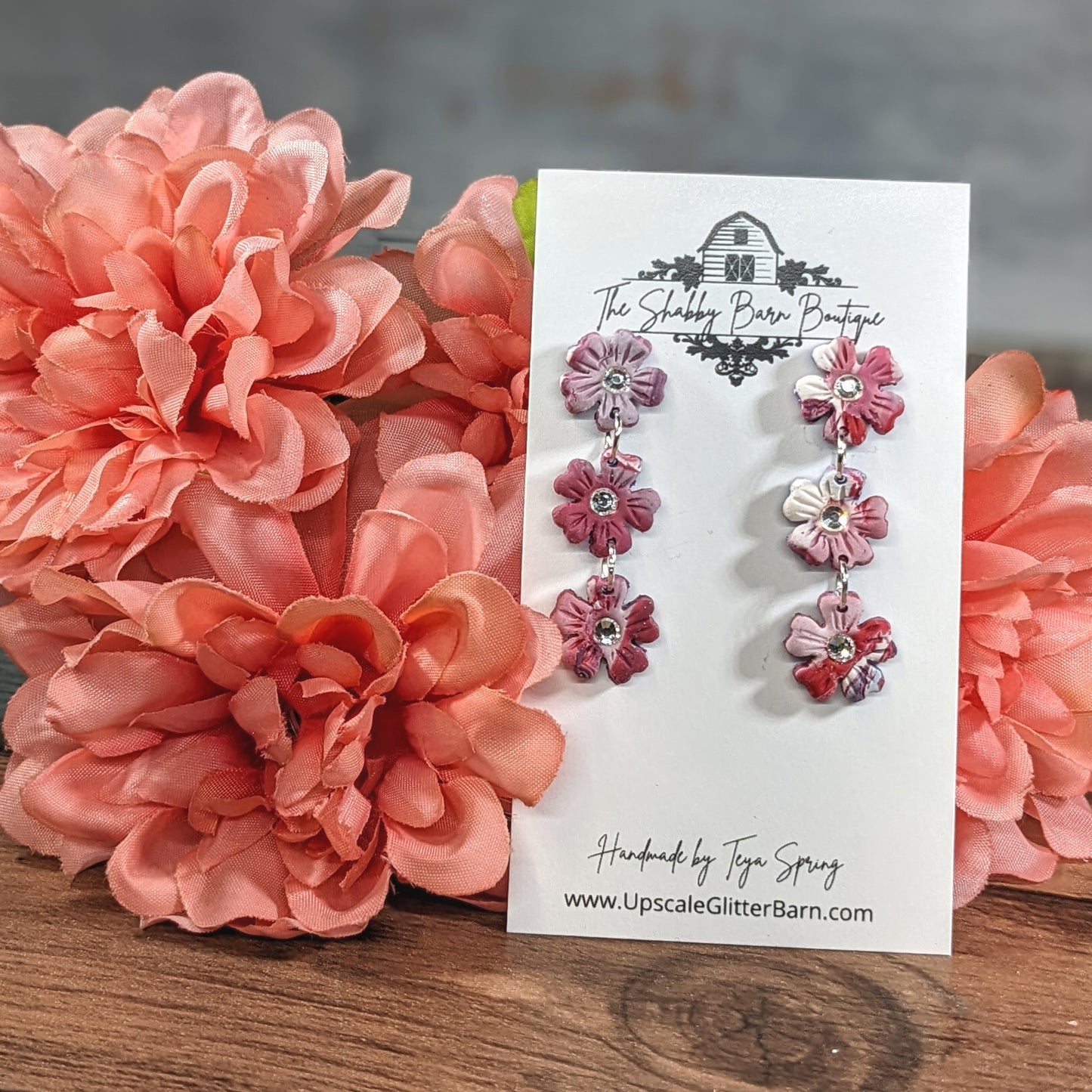 Triple Flower Dangle