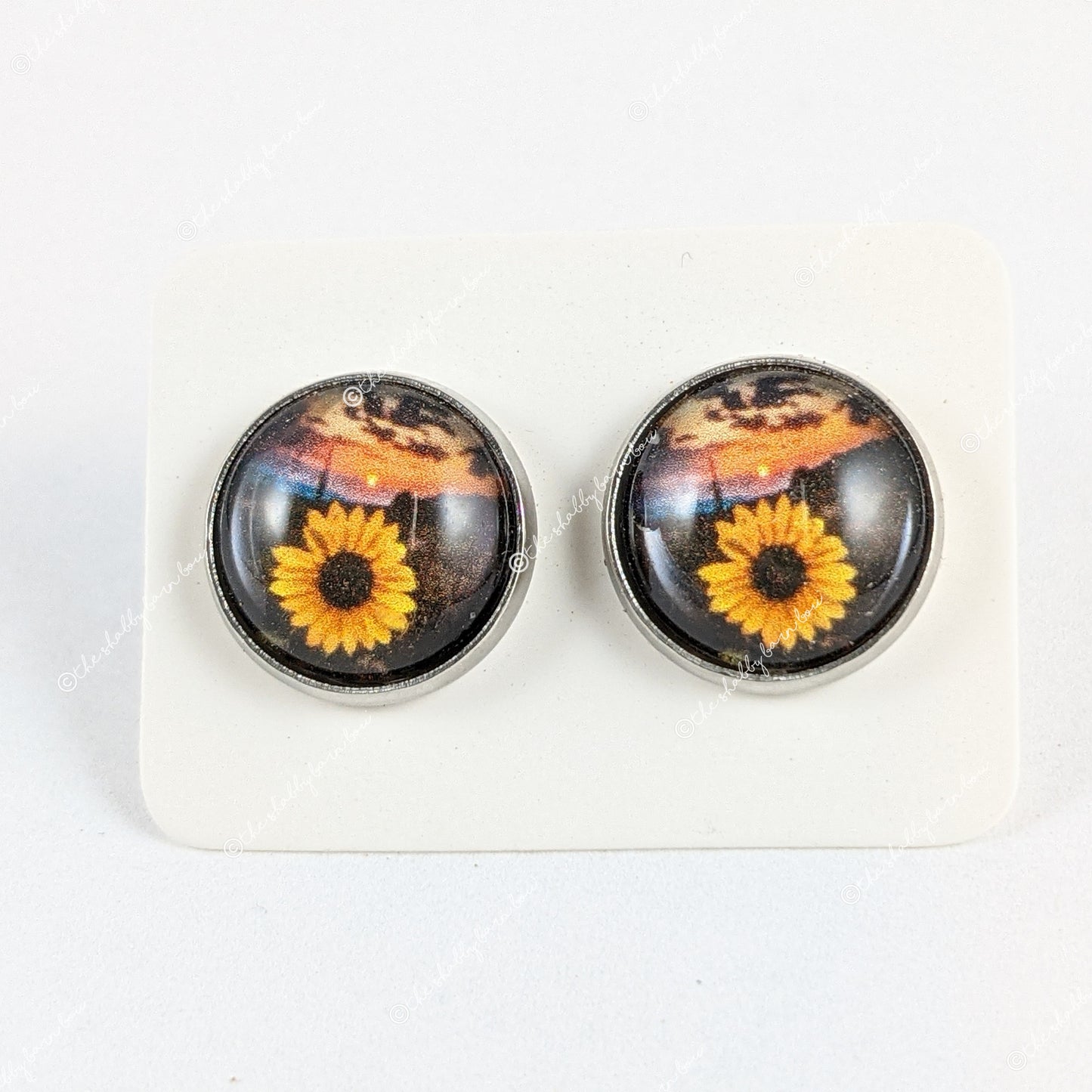 Sunflower and Sunset