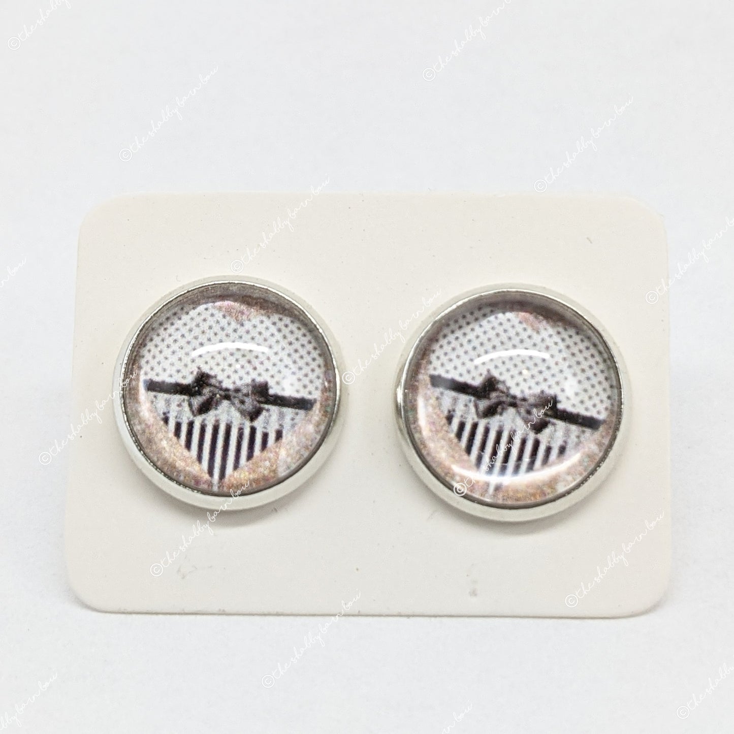 Heart With Black Bow