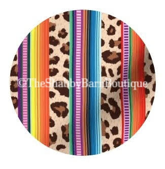Serape and leopard Stripes