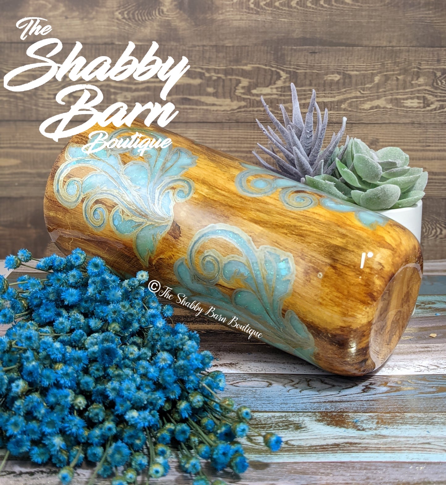 Flourish Peek A Boo Woodgrain