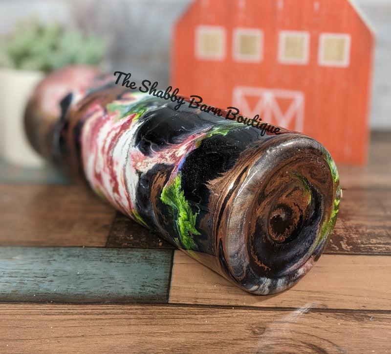 Alcohol ink and Mica Swirl