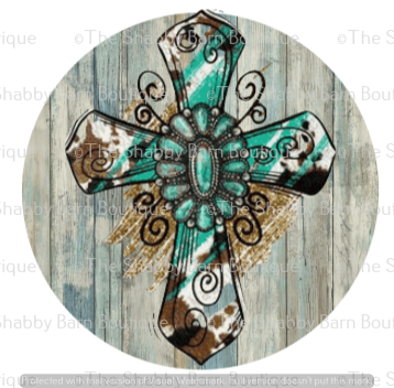 Turquoise Cross