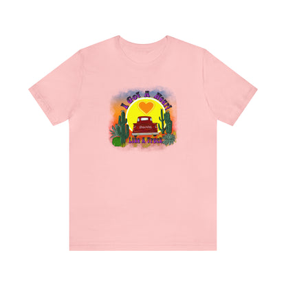 Heart Like A Truck - Unisex Jersey Short Sleeve Tee