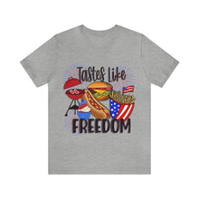 Load image into Gallery viewer, Tastes Like Freedom - Unisex Jersey Short Sleeve Tee