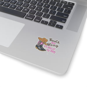 Boots and Bling - Kiss-Cut Stickers