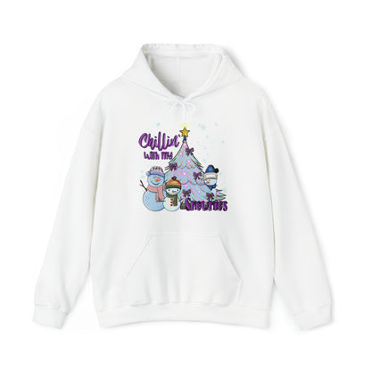 Chillin’ with my Snowmies - Unisex Heavy Blend™ Hooded Sweatshirt